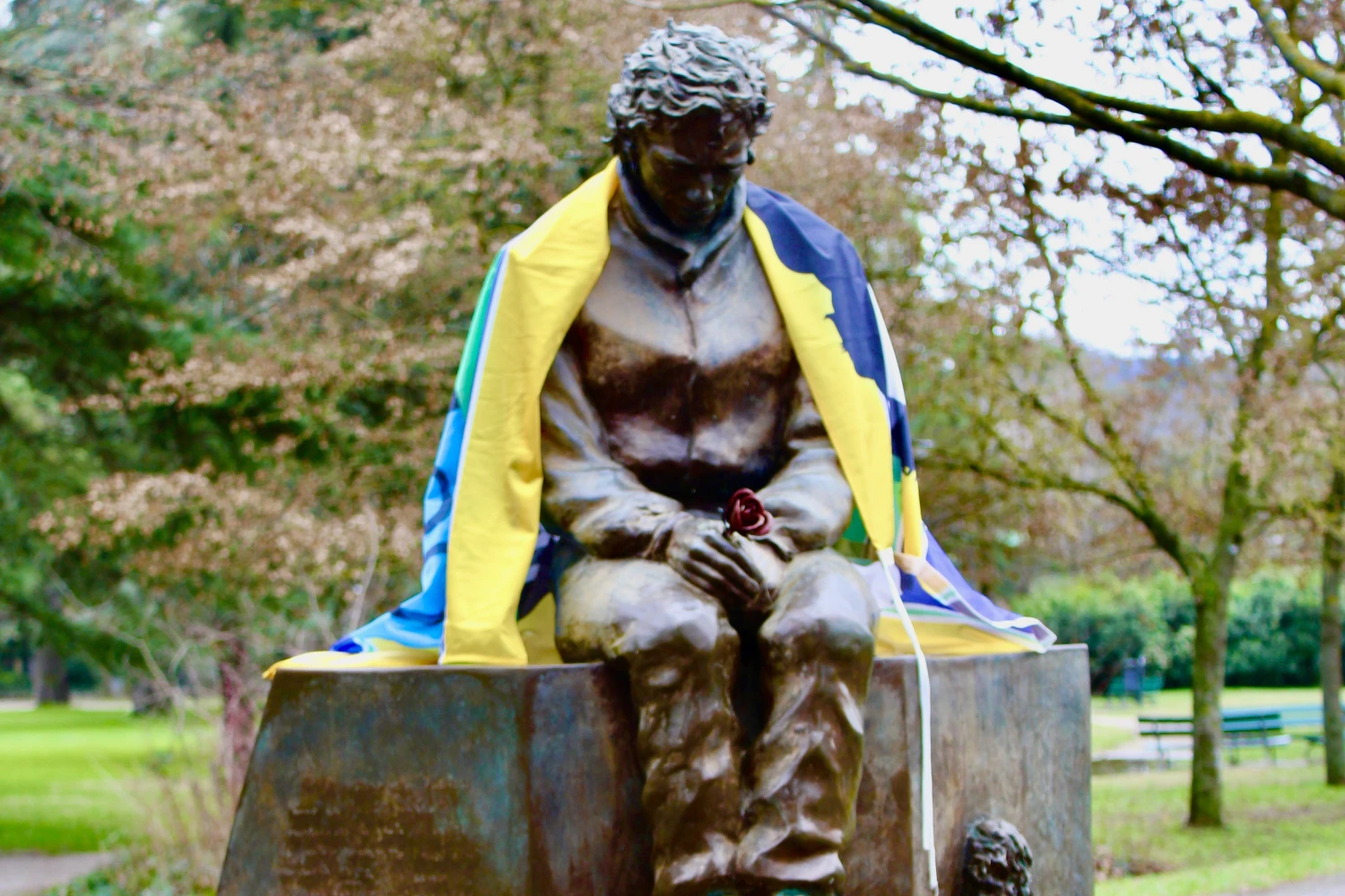 À Imola, une statue pour ne pas oublier Ayrton Senna