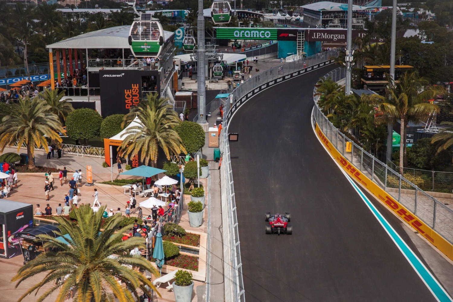 L’organisation du GP de Miami fait don des restes de nourriture