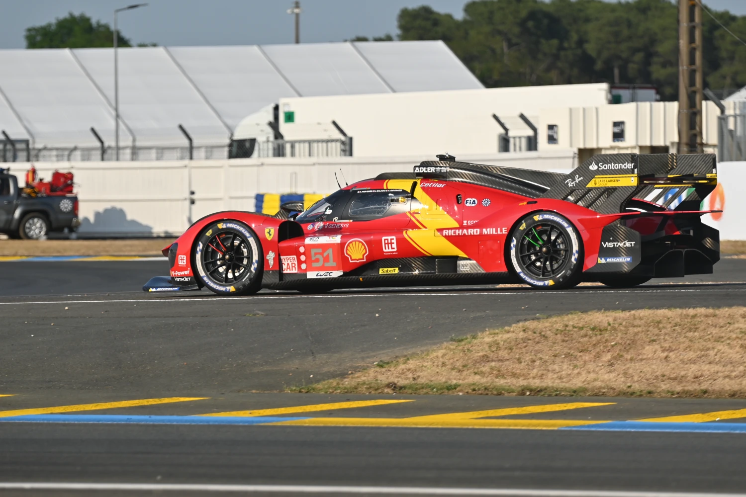 24 h du Mans – Warm-up : Ferrari aussi à l’aise sous la pluie