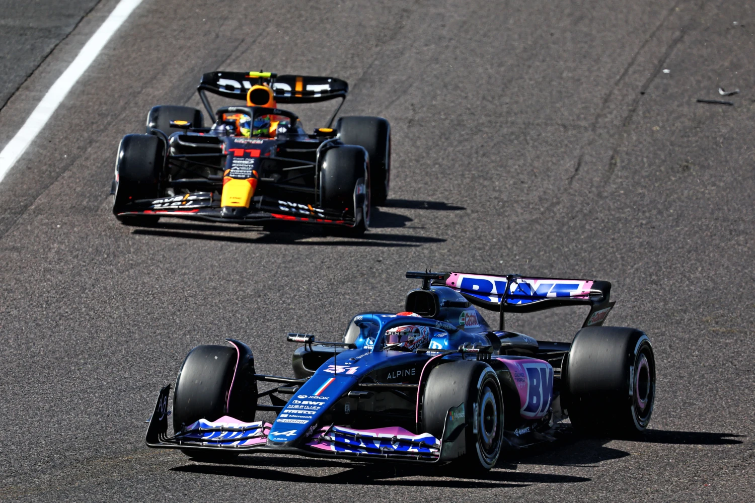 Esteban Ocon auteur d&rsquo;une belle remontée à Suzuka malgré le chaos du départ