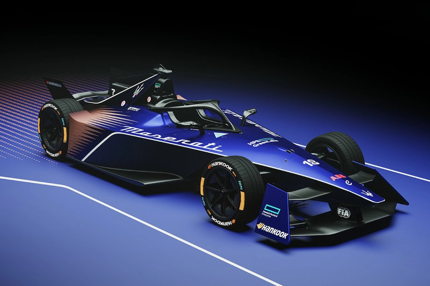 Léger changement de livrée pour Maserati en Formule E