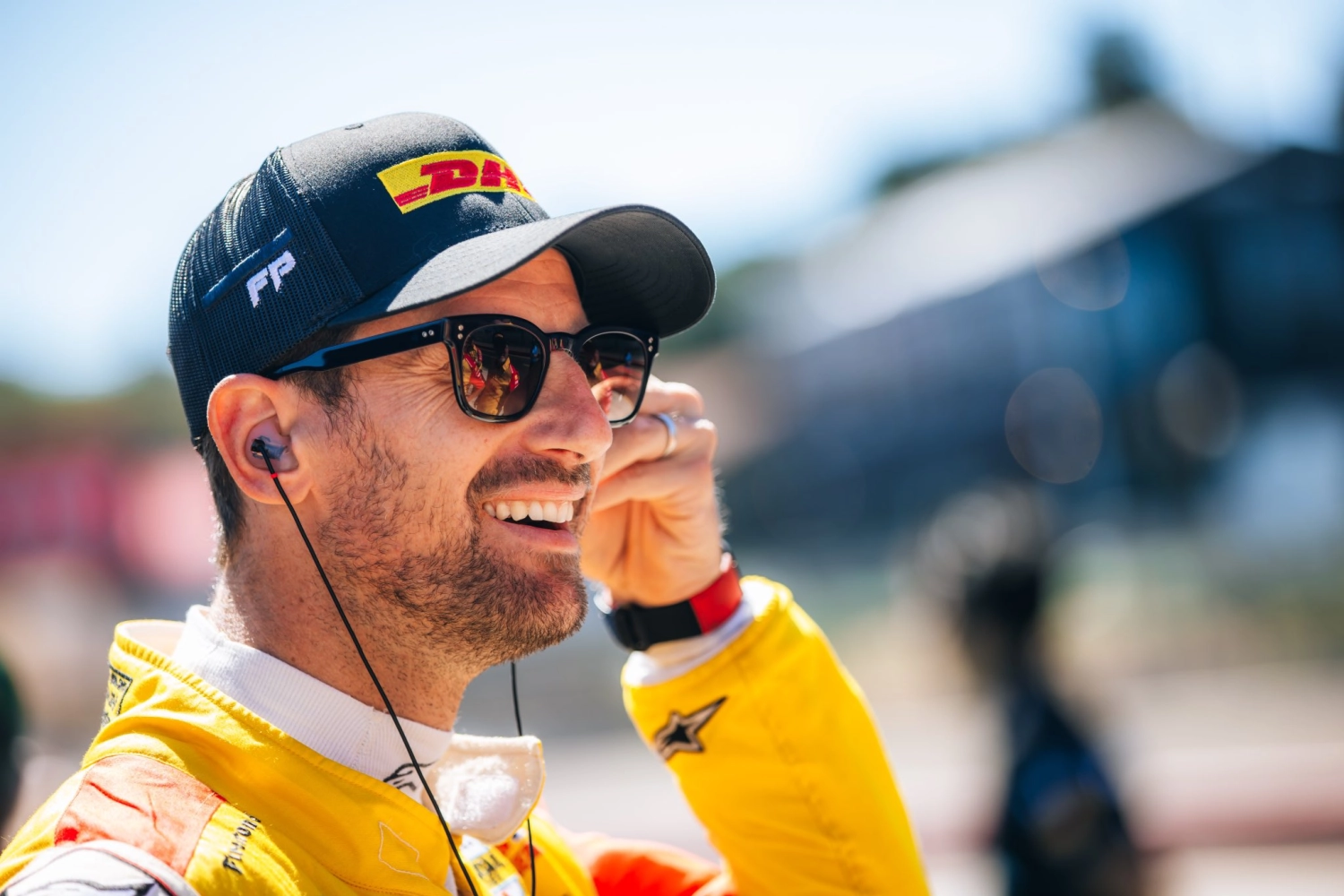 Romain Grosjean en test avec Lamborghini