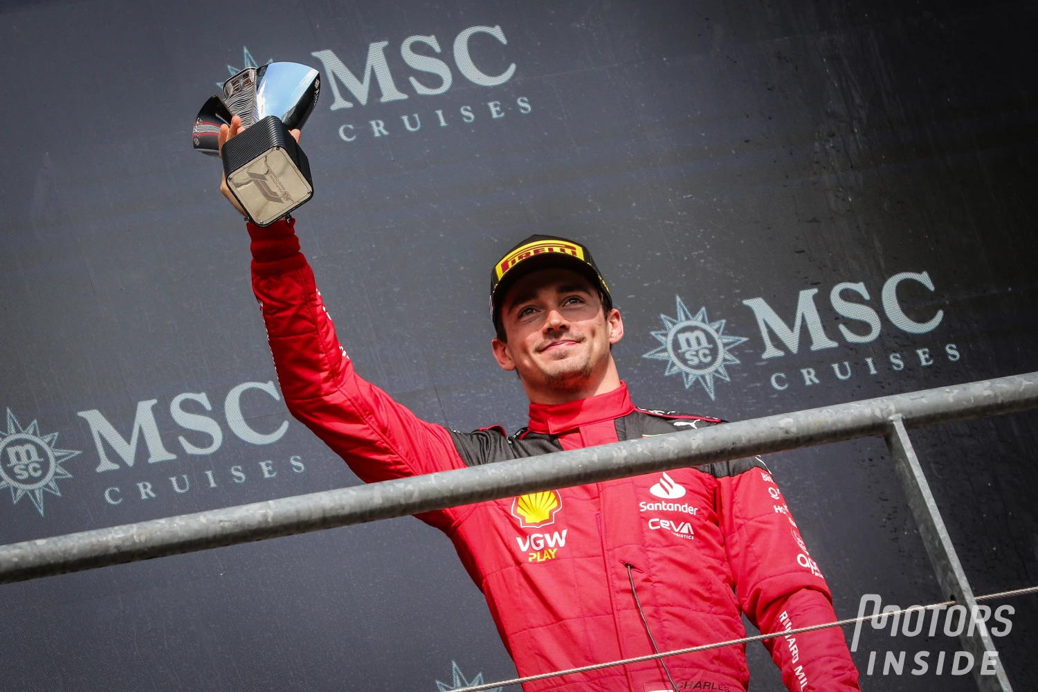 Charles Leclerc, un week-end presque parfait