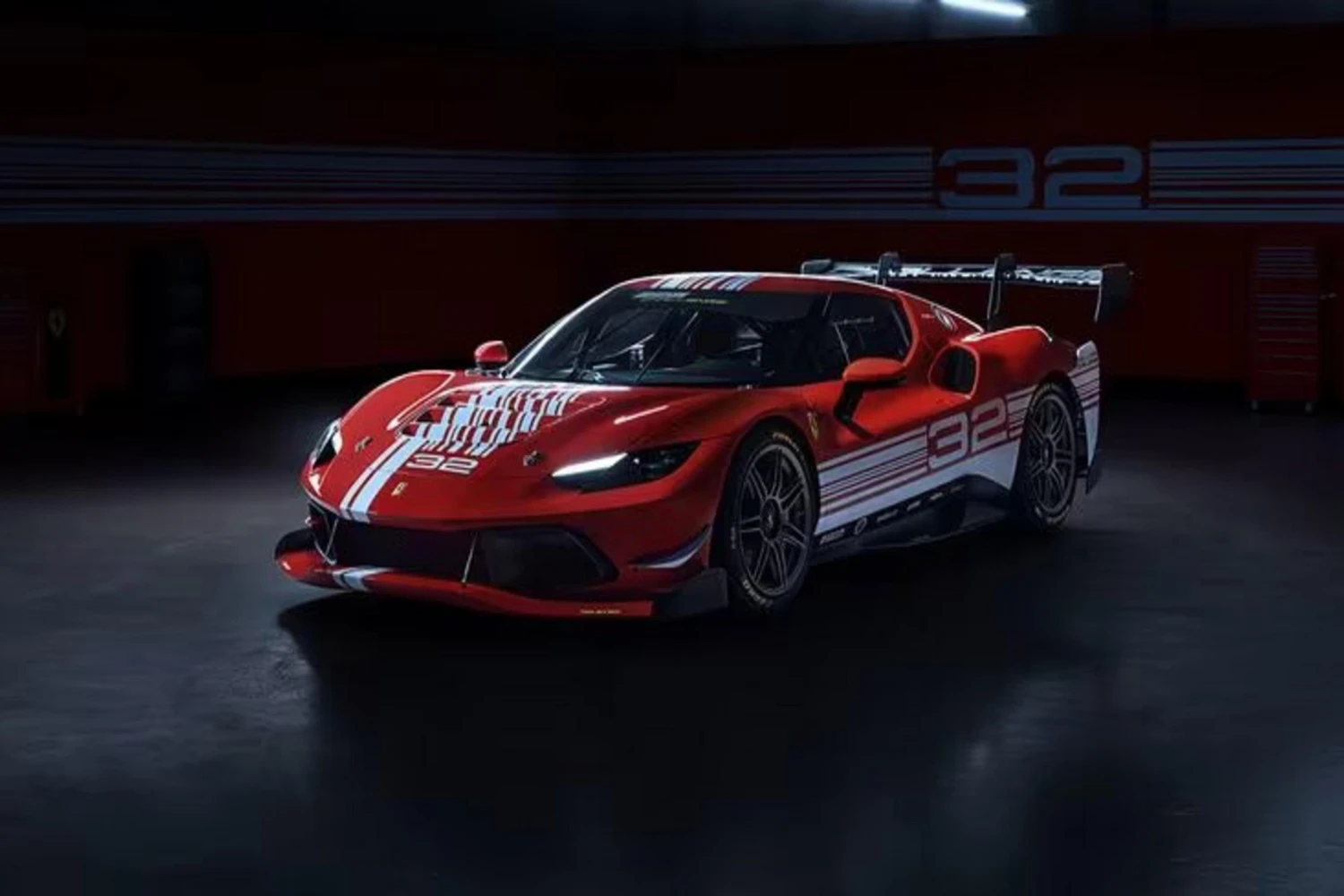 Max Verstappen au volant d’une Ferrari au Mugello