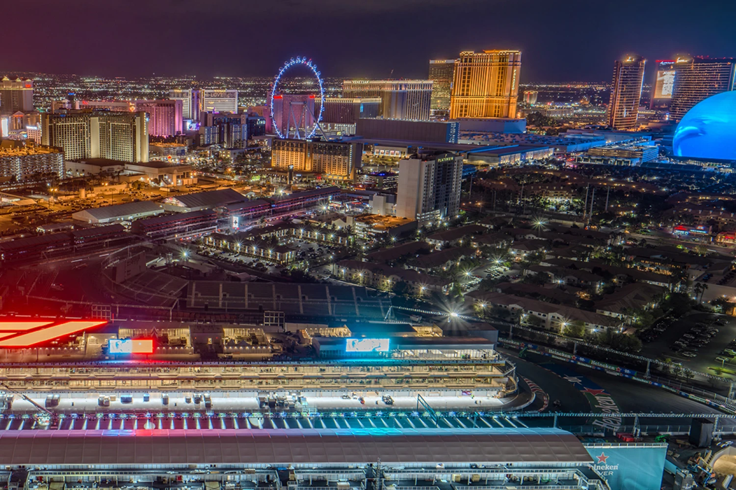 Le GP de Las Vegas annonce un Ferrari Challenge et une patinoire sur un rooftop