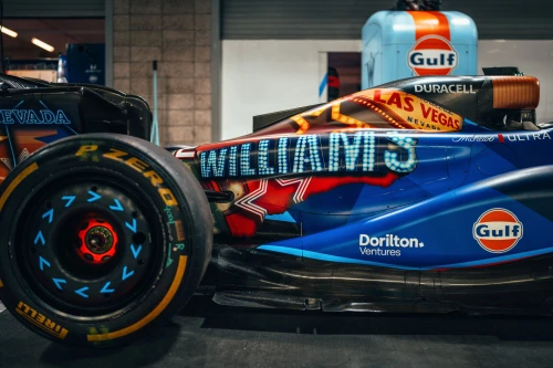 Les livrées spéciales des F1 à Las Vegas