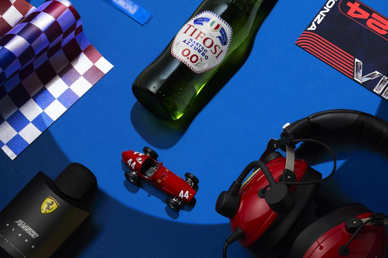 Le dernier sponsor de Ferrari, Peroni 0,0%, dévoile un étrange numéro 44 sur son affiche