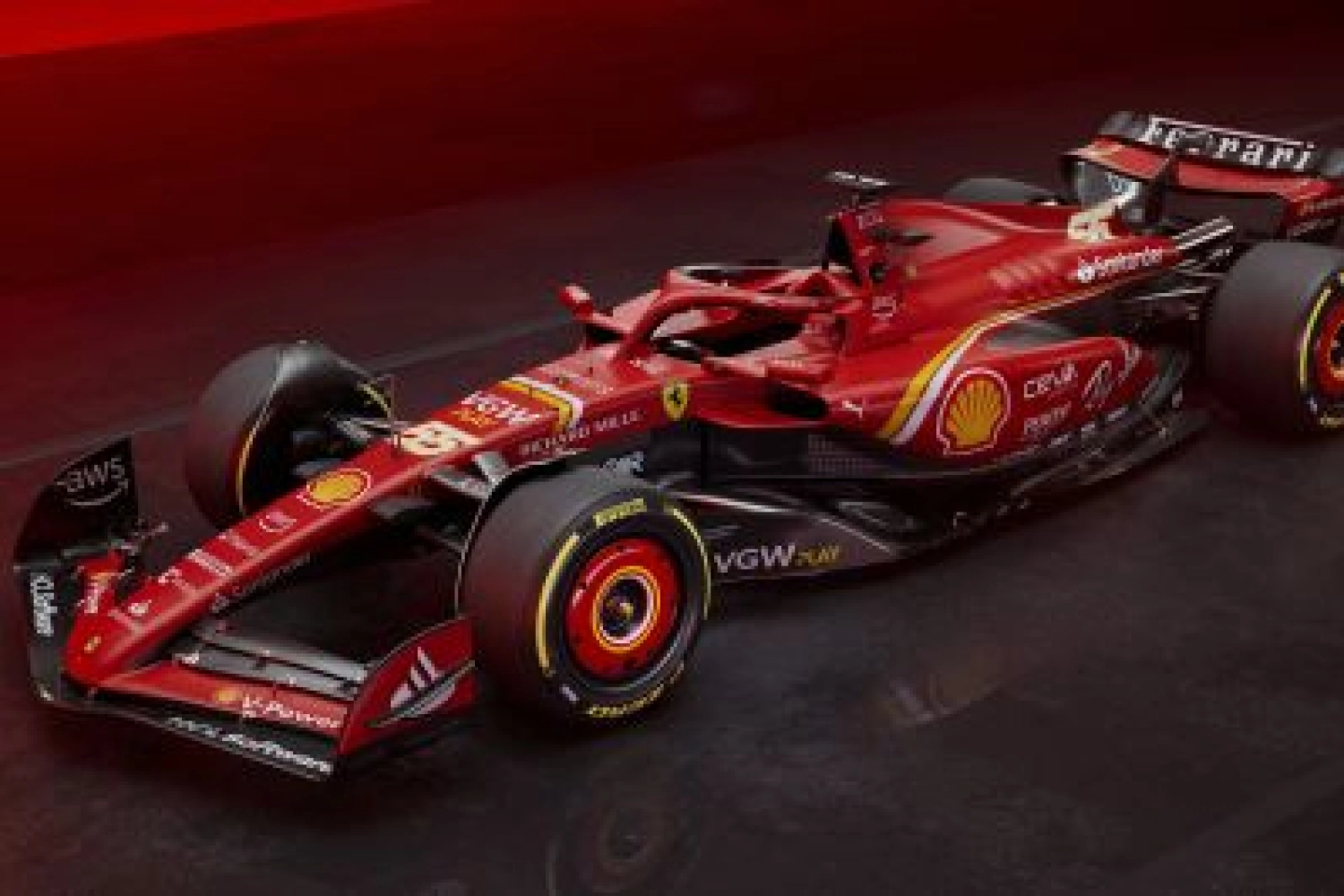 Ferrari dévoile sa monoplace 2024, la SF-24