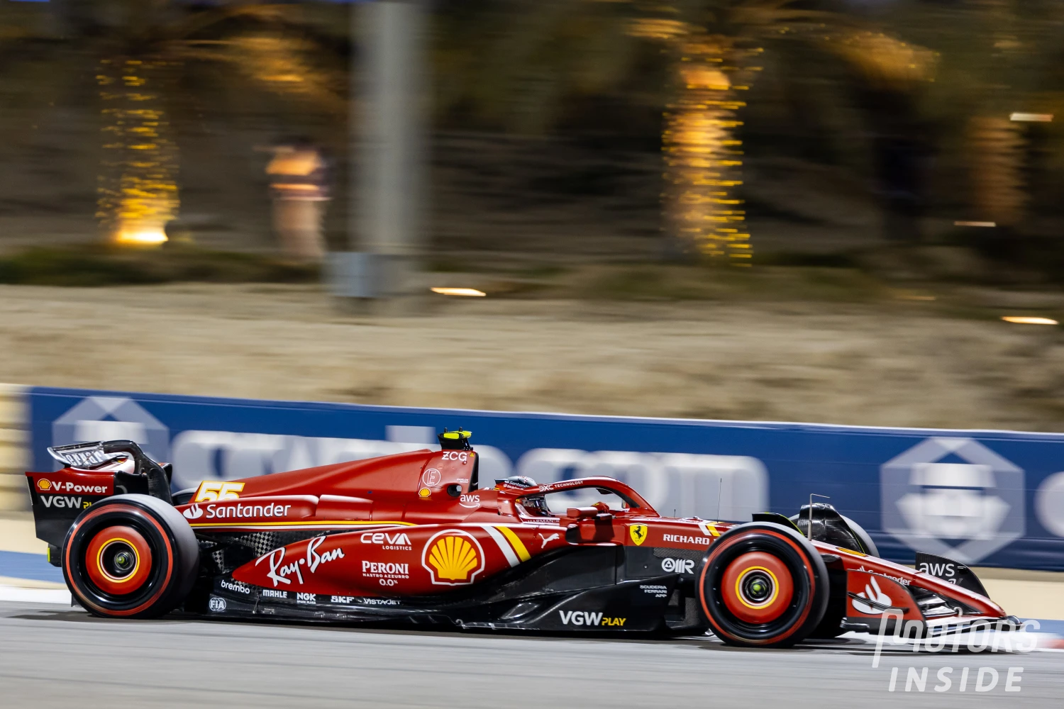 C’est Carlos Sainz, pourtant 3ème, a été élu pilote du jour lors du Grand Prix de Bahreïn