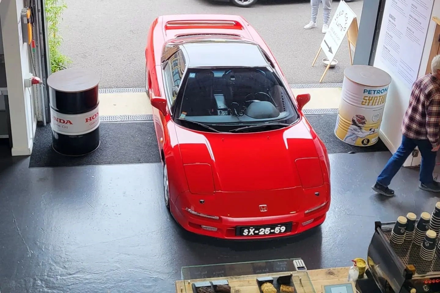 La Honda NSX rouge d’Ayrton Senna est à mise à la vente pour 500 000 £