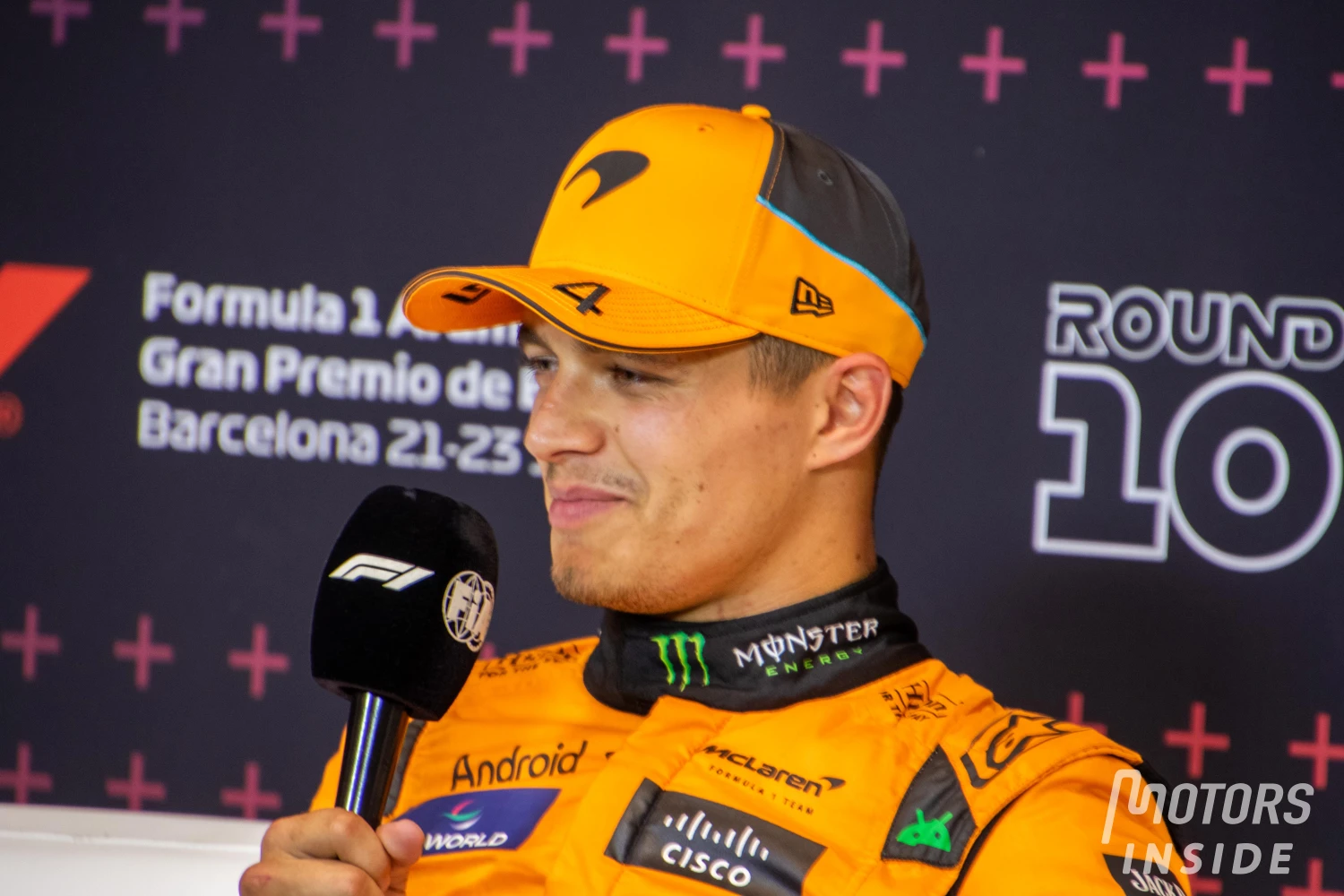 Lando Norris élu pilote du jour en Espagne