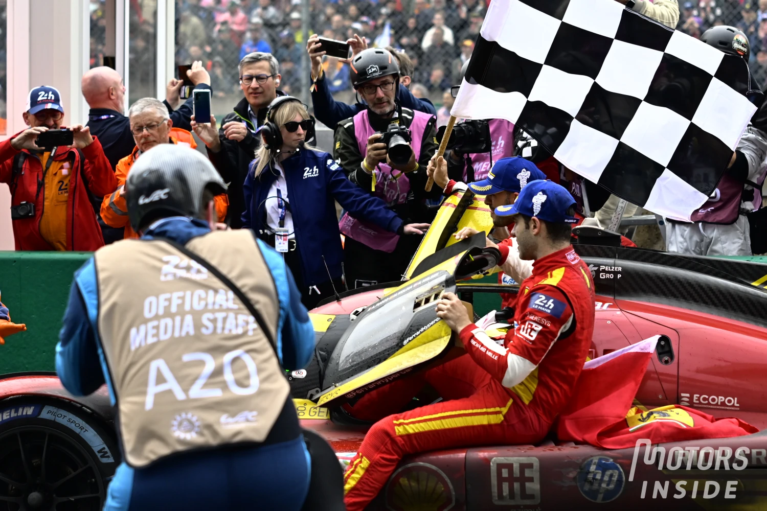 La stressante dernière heure de Ferrari aux 24 Heures du Mans