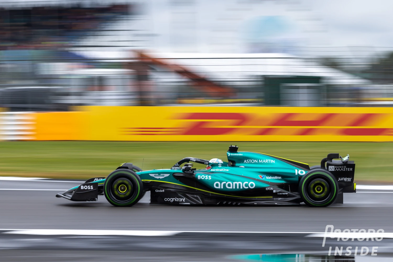 Lance Stroll réprimandé à Silverstone alors qu’il n’avait que 8 dixièmes de seconde pour réagir