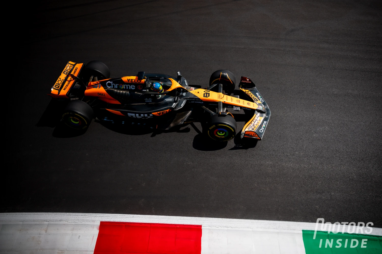 McLaren sanctionné de 10.000 € d’amende pendant les qualifications à Monza