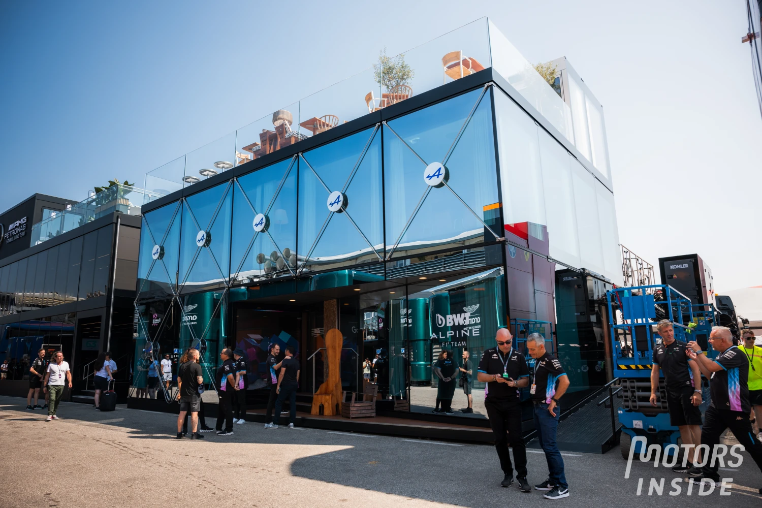 Le nouveau motorhome d’Alpine dévoilé ce week-end à Monza