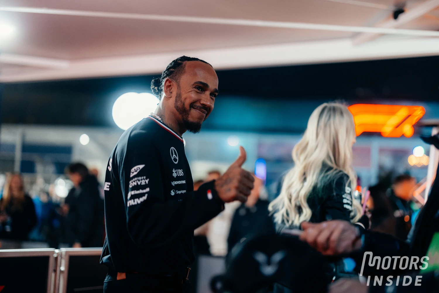 Lewis Hamilton élu pilote du jour à Las Vegas