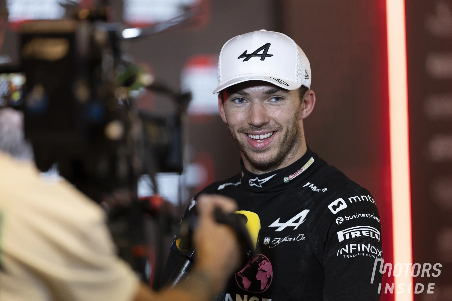 Pierre Gasly porte seul Alpine à Abu Dhabi