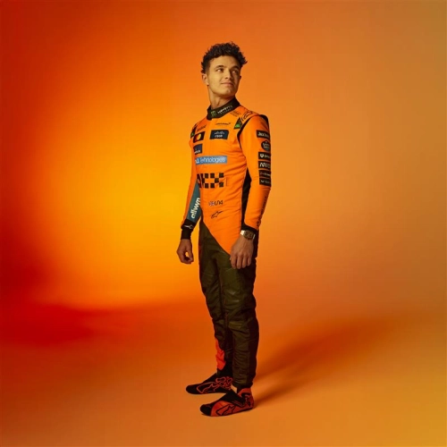 Les photos de présentation des couleurs de McLaren