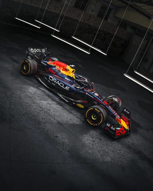 Les photos de présentation des couleurs de Red Bull