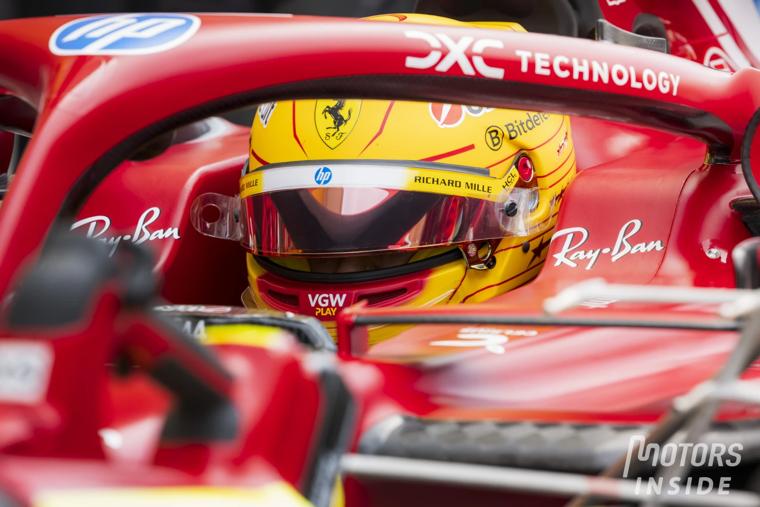 Ferrari : Une anomalie télémétrique interrompt les essais d’Hamilton