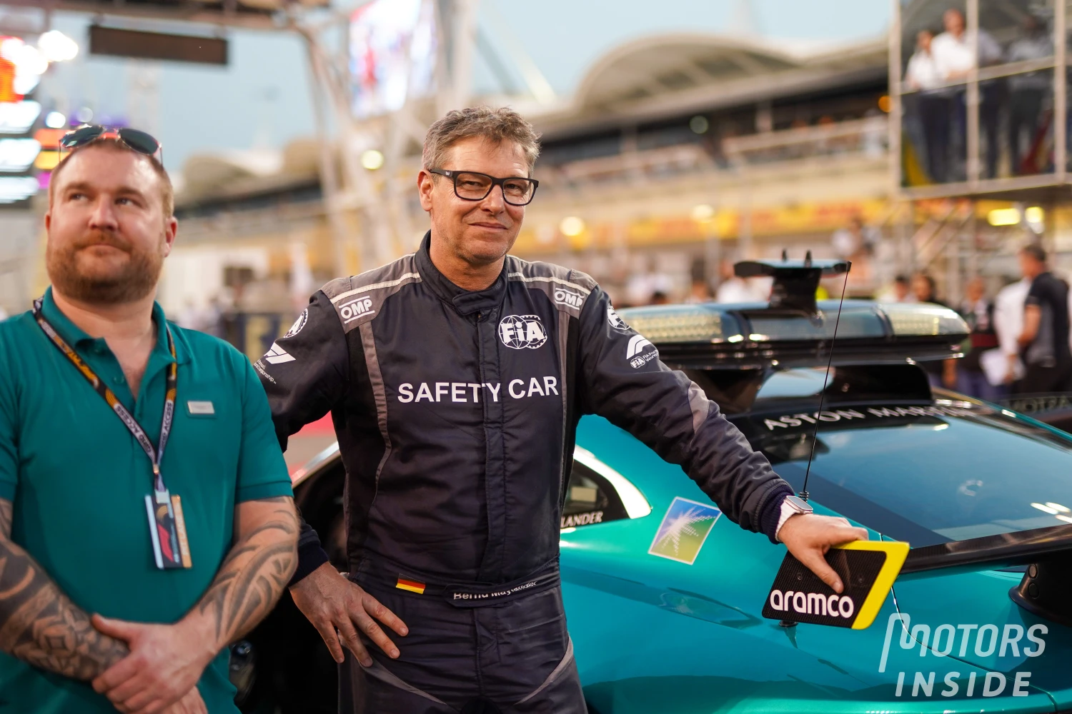 Bernd Mayländer fête ses 25 ans de pilote de Safety Car
