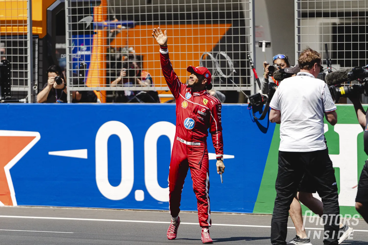 « C’est incroyable », Lewis Hamilton vainqueur de la course sprint