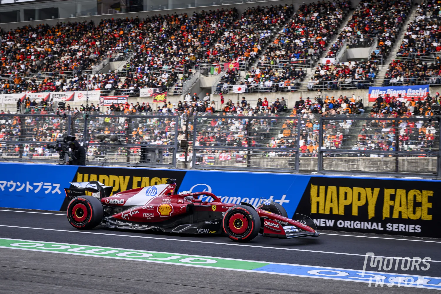 Une course discrète au Japon pour Charles Leclerc
