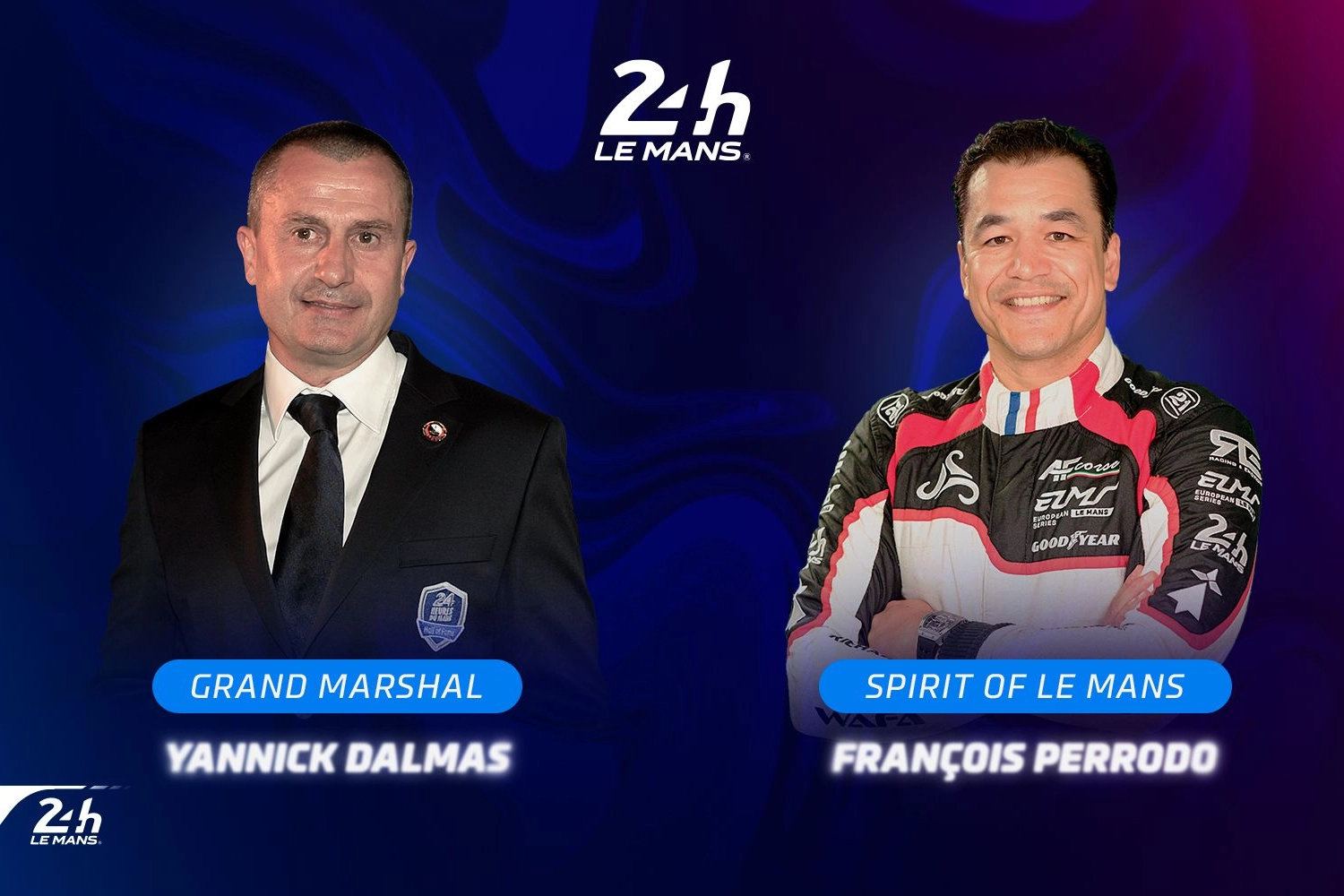 Yannick Dalmas honoré pour les 24 Heures du Mans