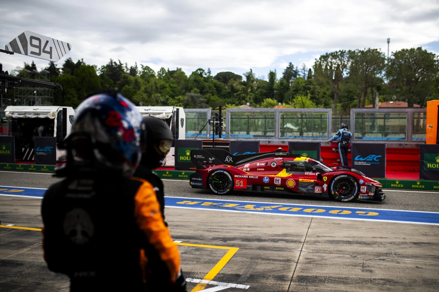 6 Heures d’Imola – Qualifications : Ferrari bille à domicile, Valentino Rossi en héros