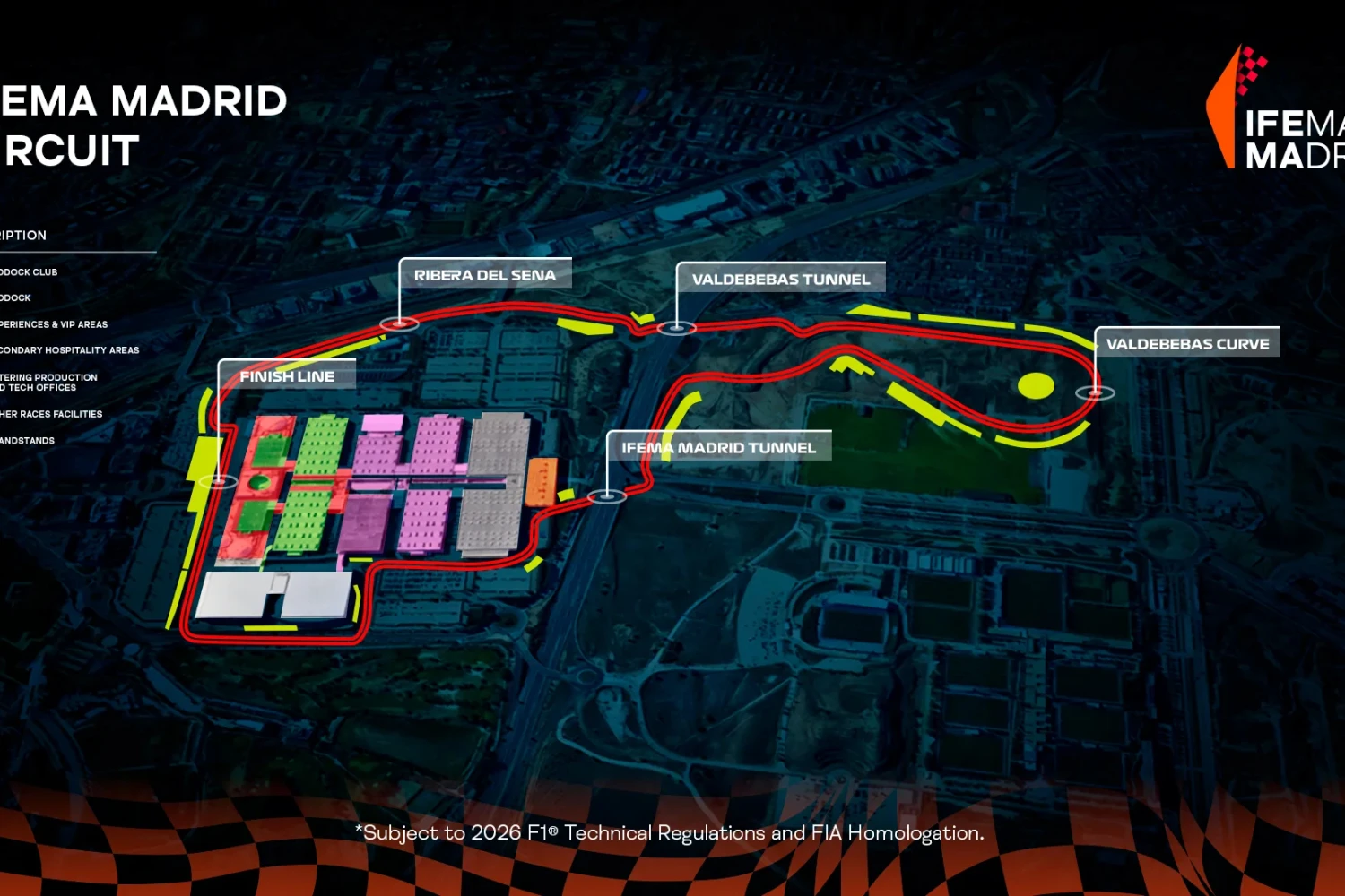 Madrid dévoile le tracé du Madring, futur théâtre du Grand Prix d’Espagne