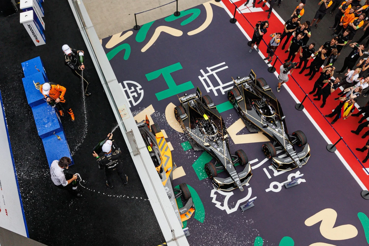 ePrix de Shanghai – Course 1 : Doublé pour l’équipe DS Penske, Max Günther l’emporte devant Jean-Eric Vergne