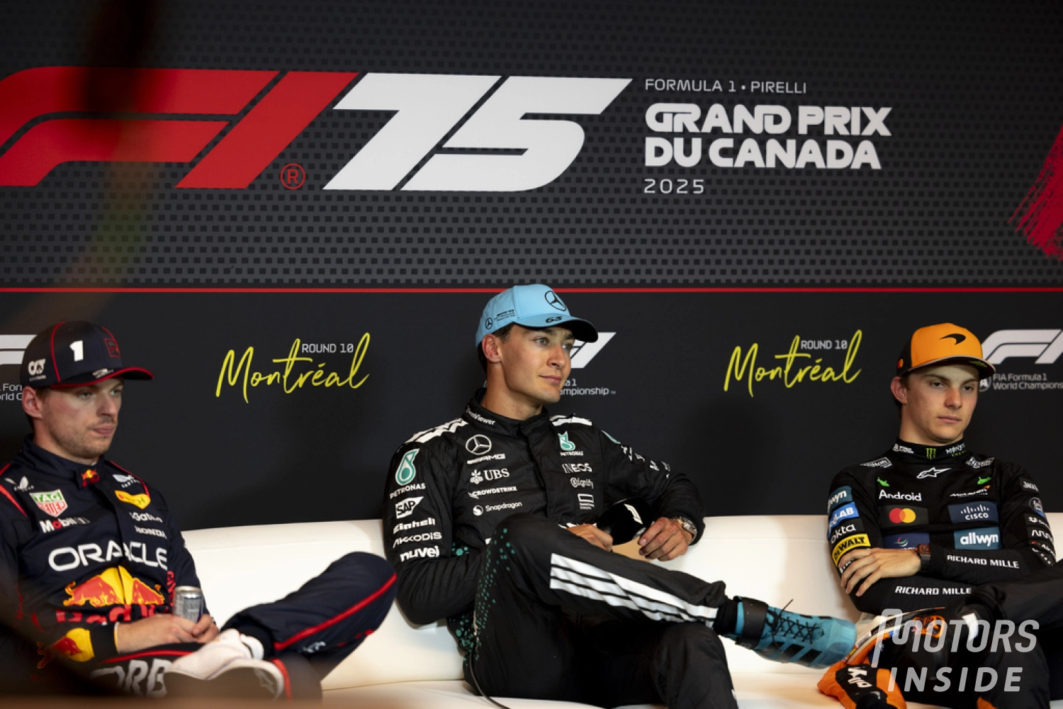 Conférence de presse GP du Canada : les déclarations du top 3 à l’issue des qualifications