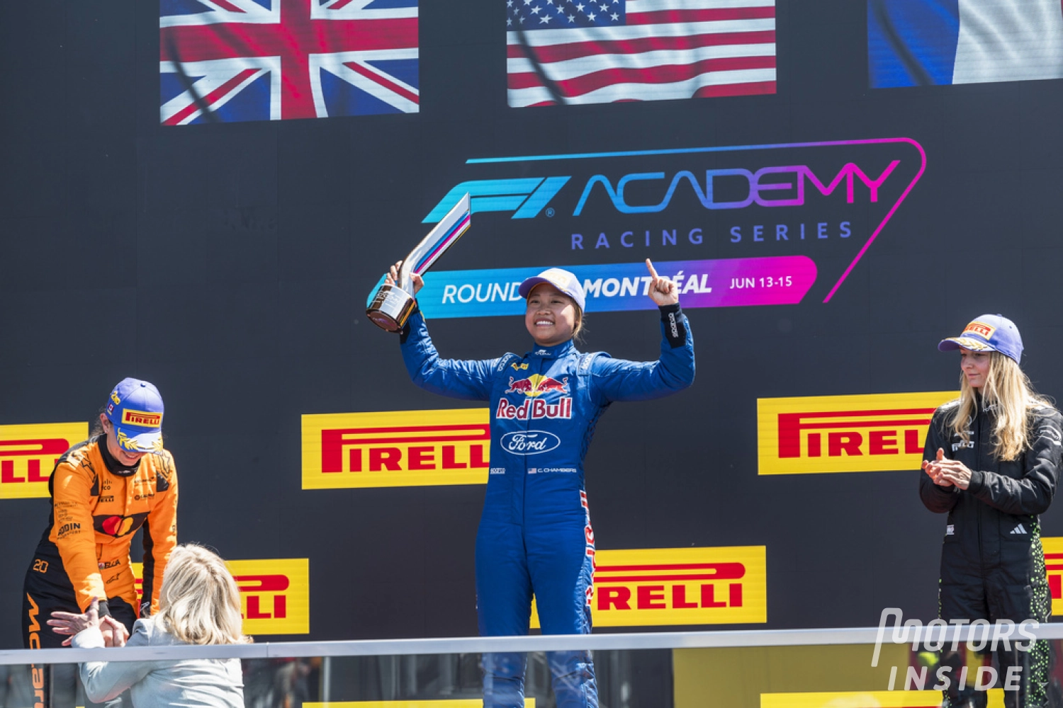 F1 Academy – Course 3 : Chambers s’impose à Montréal, Pin troisième