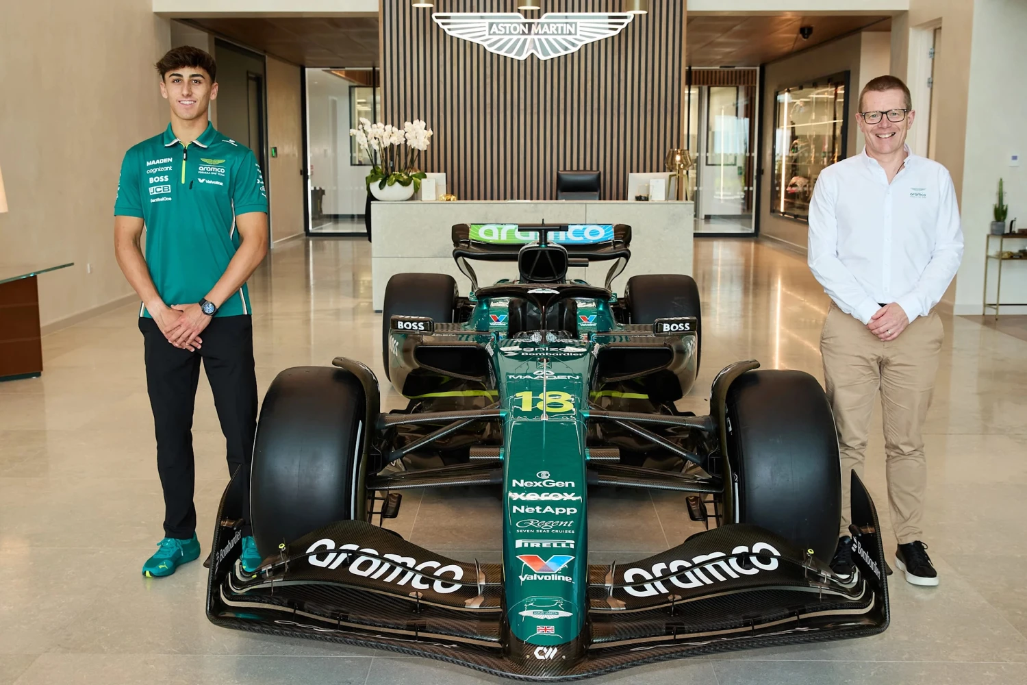 Aston Martin lance son académie de pilotes avec Mari Boya