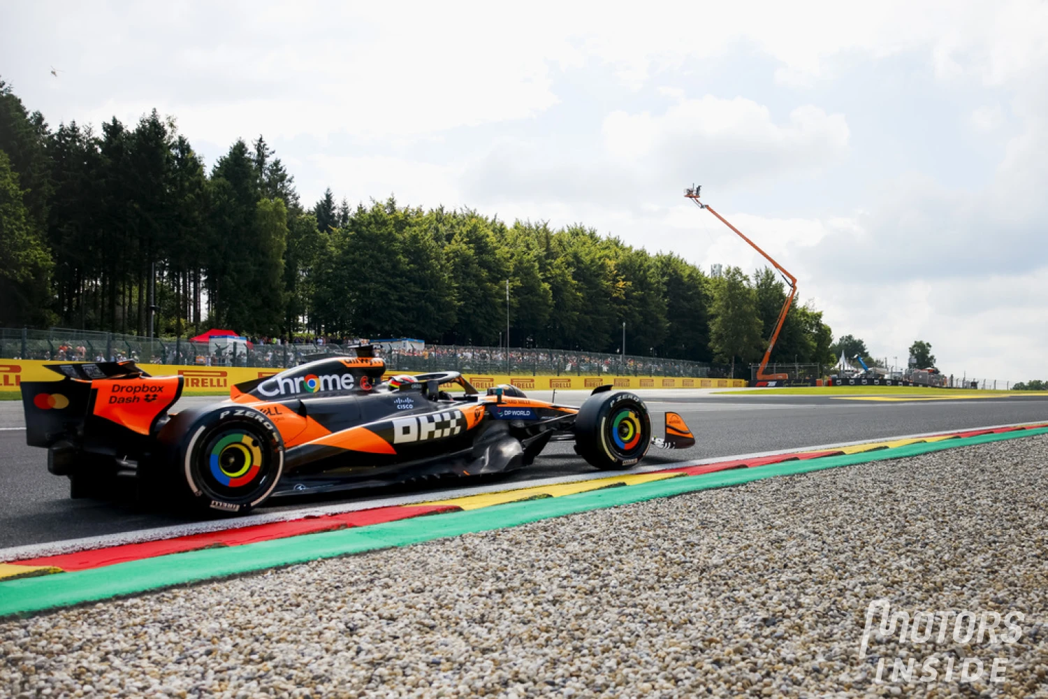 Grand Prix de Belgique – Essais Libres : Les McLaren encerclent Max Verstappen en haut de la feuille des temps