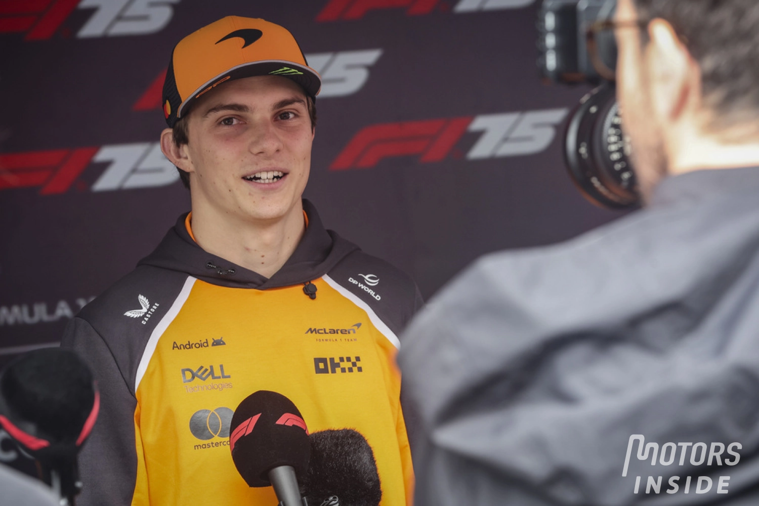 La réaction d’Oscar Piastri après sa pole lors de la qualification Sprint