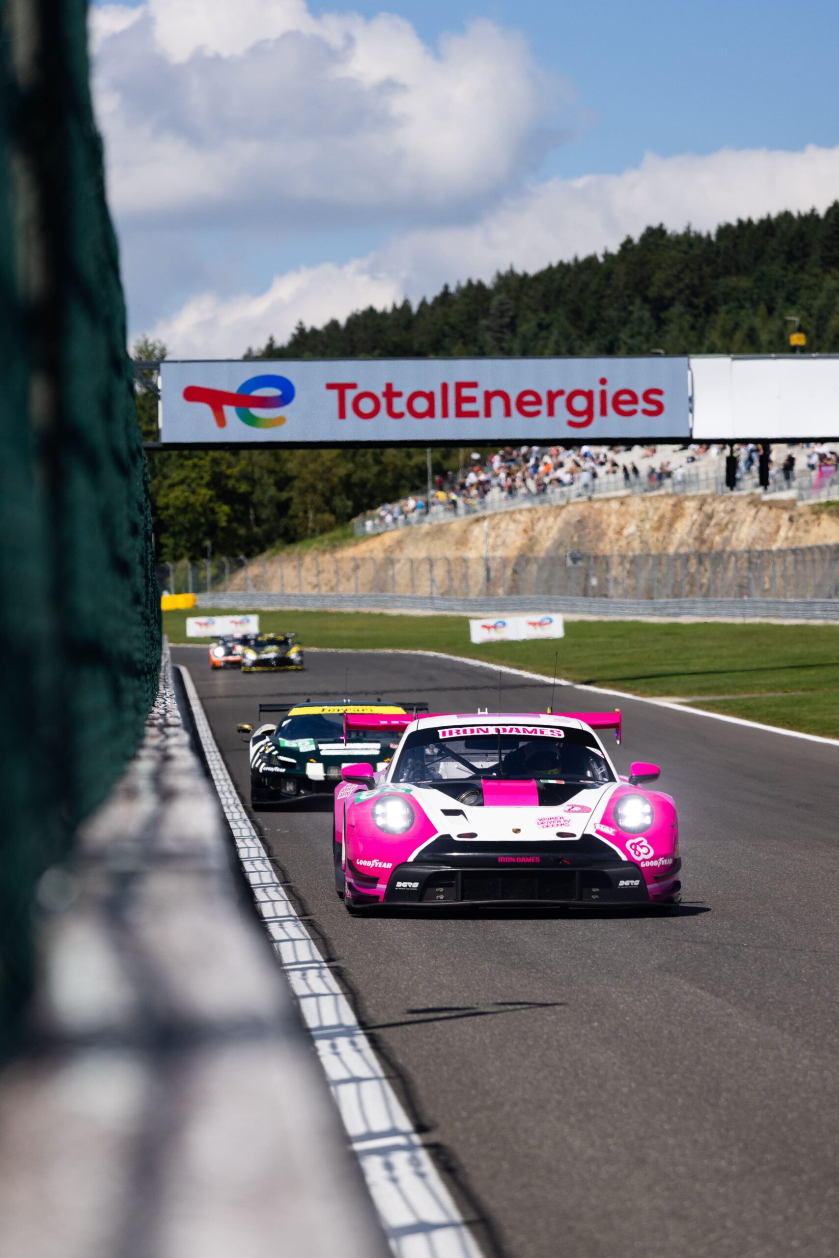 Les Iron Dames ont manqué de peu le podium.