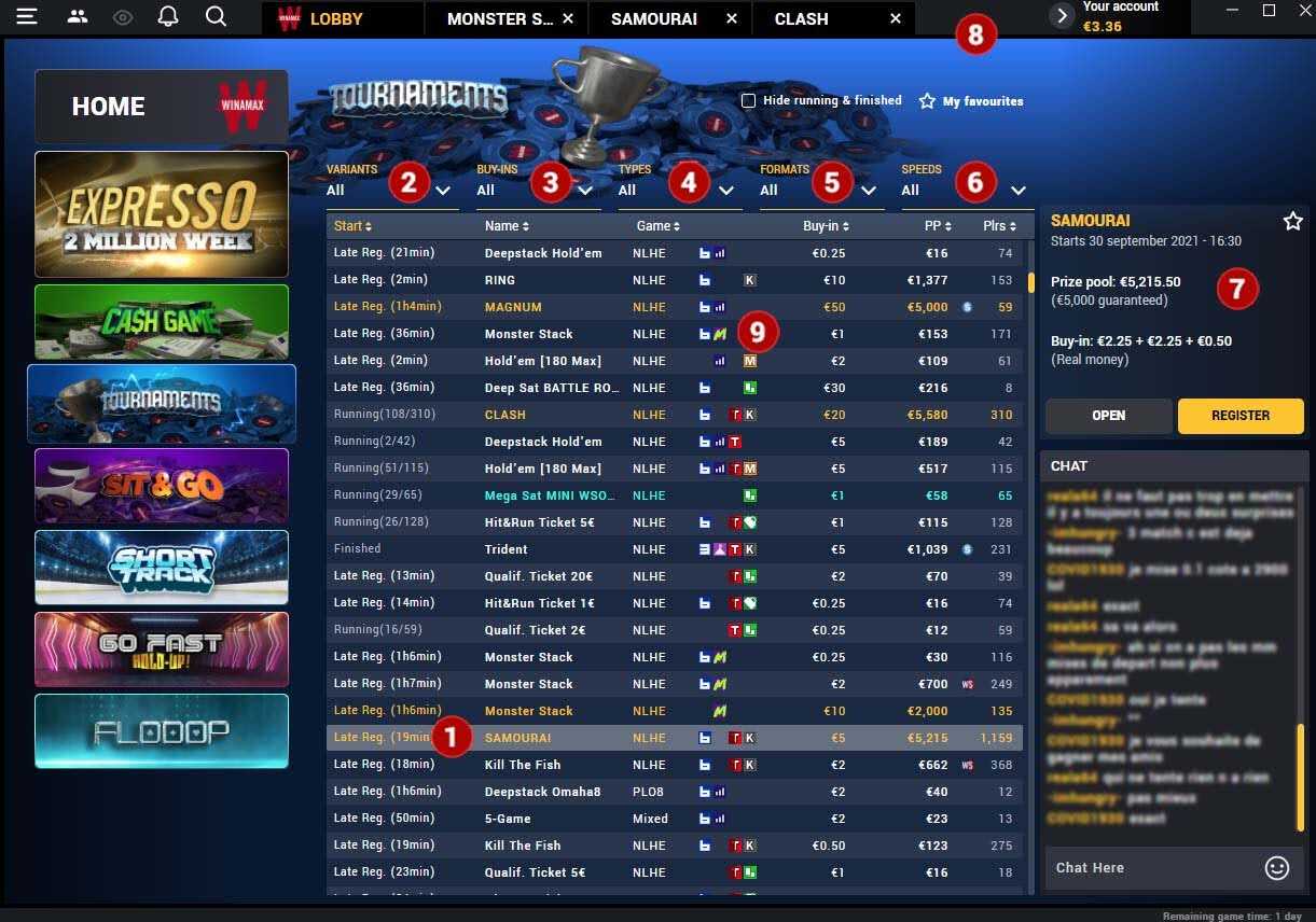 Crypto casino Winamax