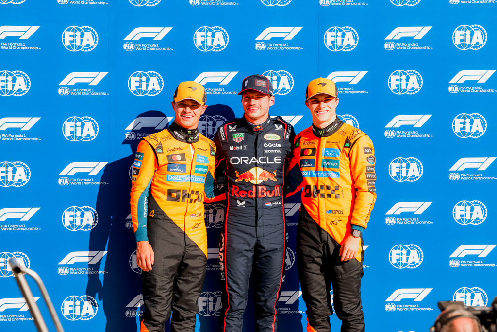 Max Verstappen heureux de sa pole : « La voiture a bien mieux marché ce week-end »