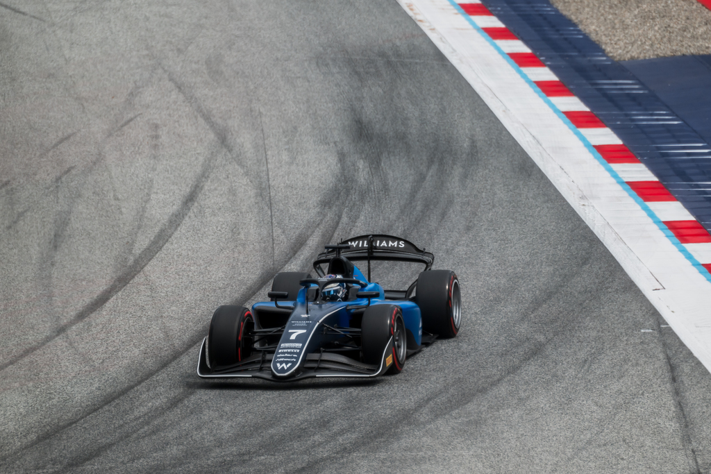 Luke Browning sur le tracé de Spielberg, Overtake Agency / Maëva Burillo.