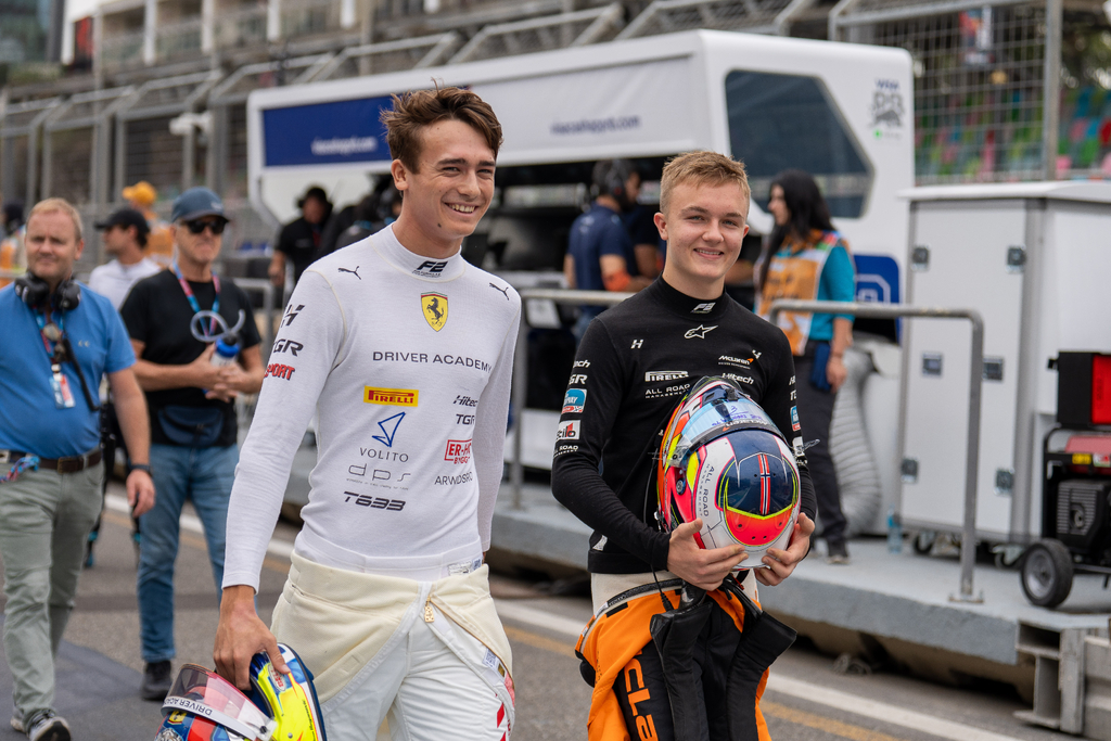 F2 – Grand Prix d’Azerbaïdjan – Sprint : Dino Beganovic remporte sa première victoire à Bakou