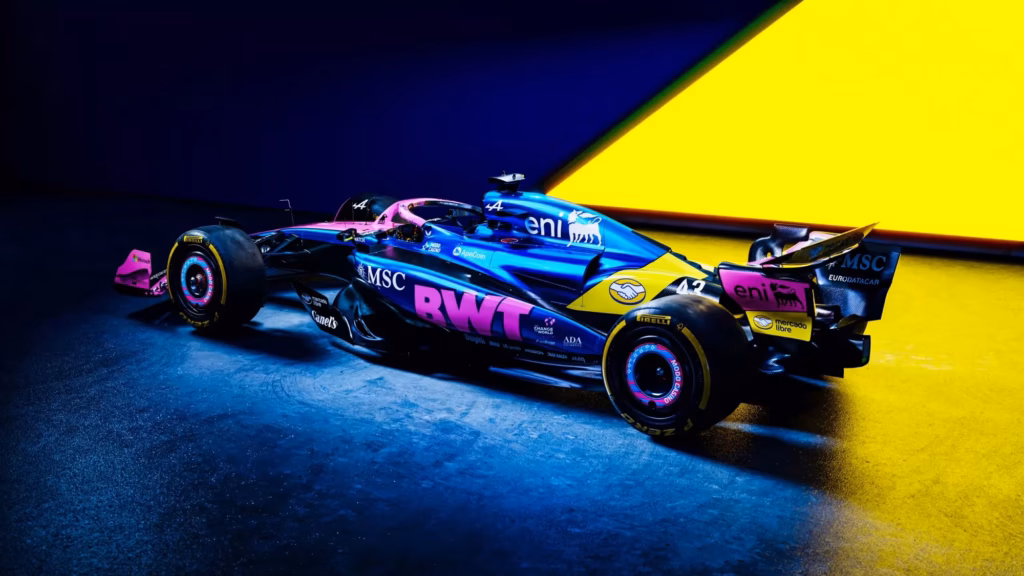 Livrée spéciale USGP d’Alpine © Alpine