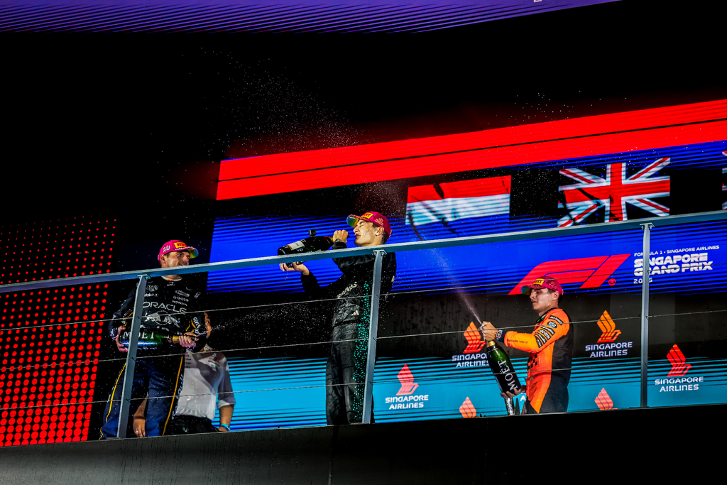 Le point sur les classements après Singapour : McLaren championne, Mercedes respire, Norris se rapproche