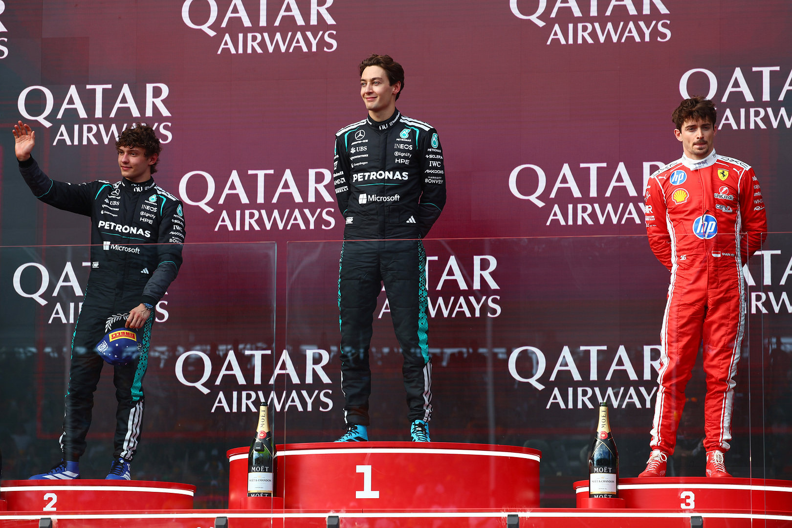 Grand Prix d&rsquo;Australie : Mercedes signe le doublé alors que Ferrari rate encore sa stratégie