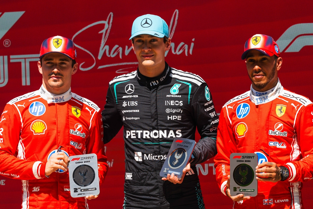 Grand Prix de Chine – Course Sprint : Victoire de George Russell, double podium des Ferrari